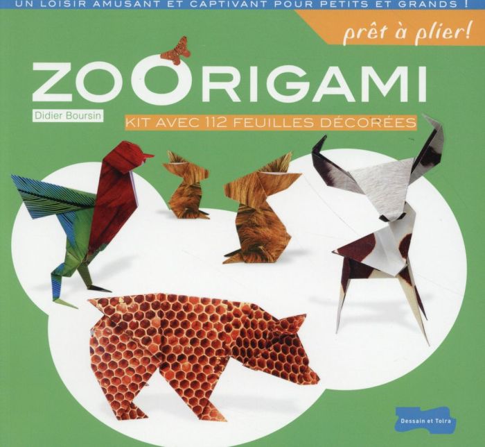 Emprunter ZoOrigami. Kit avec 112 feuilles décorées livre
