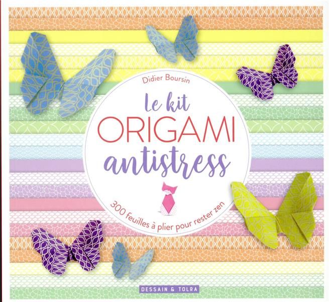 Emprunter Le kit origami antistress. 300 feuilles à plier pour rester zen livre