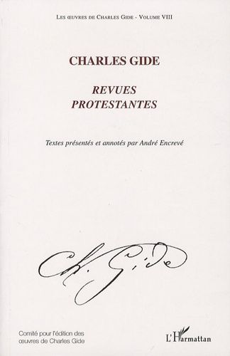 Emprunter CHARLES GIDE - REVUES PROTESTANTES - VOLUME VIII livre