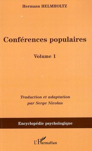 Emprunter Conférences populaires. Volume 1 livre