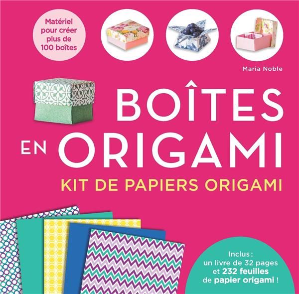 Emprunter Boîtes en origami. Kit de papiers origami livre