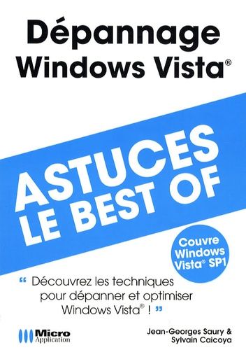 Emprunter Dépannage Windows Vista livre