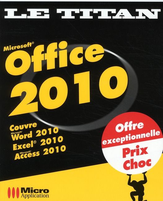 Emprunter Microsoft Office 2010 livre
