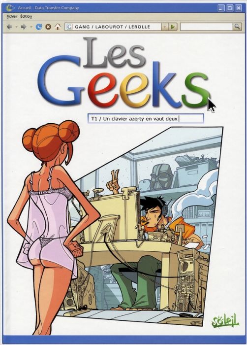 Emprunter Les Geeks Tome 1 : Un clavier azerty en vaut deux livre