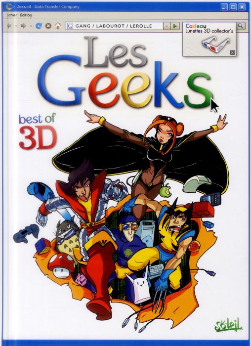 Emprunter Les Geeks : Best of en 3D avec lunettes 3D collector livre