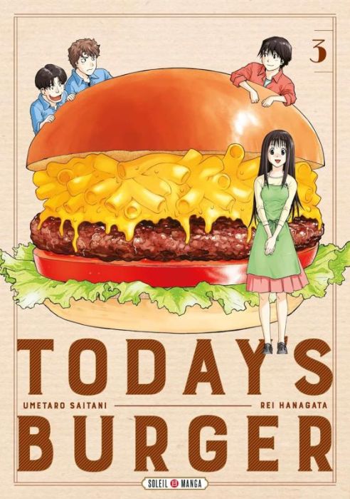 Emprunter Today's Burger Tome 3 livre