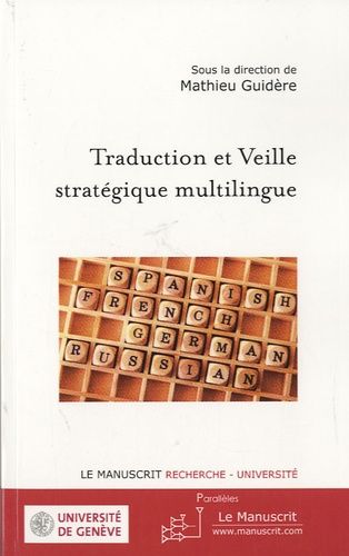 Emprunter Traduction et veille stratégique multilingue livre