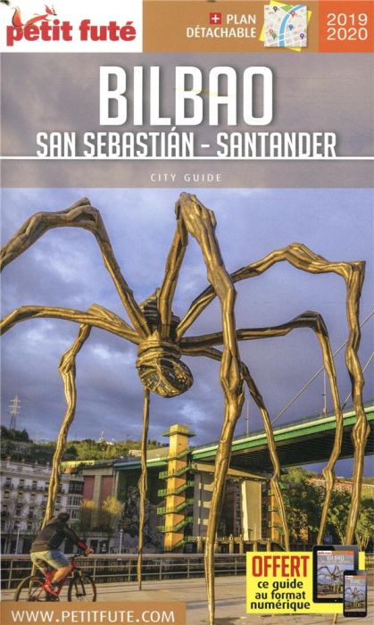 Emprunter Petit Futé Bilbao San Sebastian-Santander. Edition 2019-2020. Avec 1 Plan détachable livre