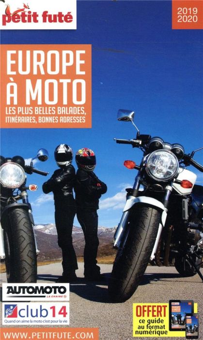 Emprunter Petit Futé Europe à moto. Edition 2019-2020 livre