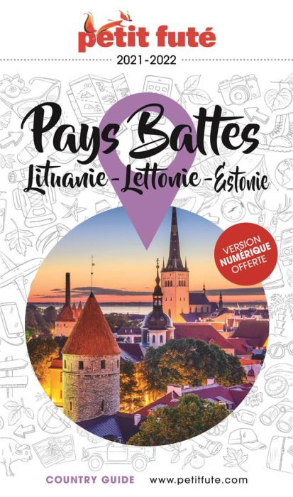 Emprunter Petit Futé Pays Balte. Lituanie, Lettonie, Estonie, Edition 2022-2023 livre