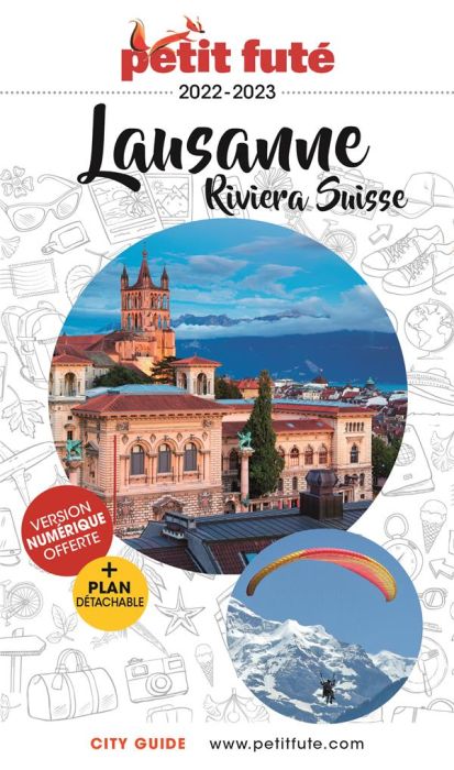 Emprunter Petit Futé Lausanne - Riviera suisse. Edition 2022-2023. Avec 1 Plan détachable livre