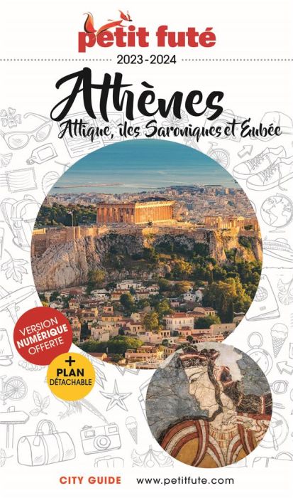 Emprunter Athènes. Attique, îles Saroniques et d'Eubée, Edition 2023-2024, avec 1 Plan détachable livre