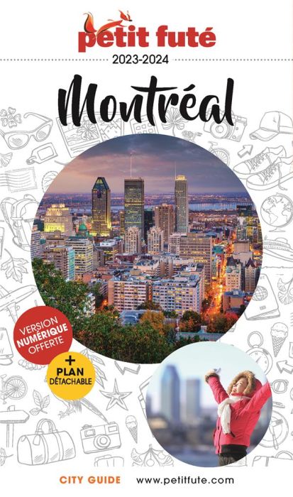 Emprunter Petit Futé Montréal. Edition 2023-2024. Avec 1 Plan détachable livre