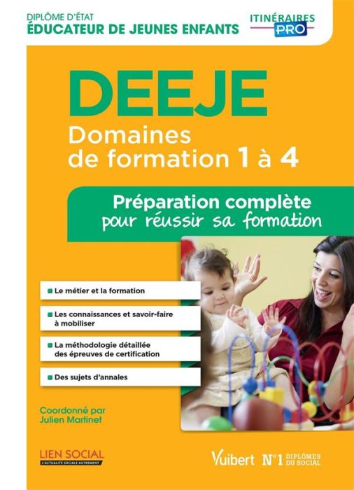 Emprunter Préparation complète pour réussir sa formation DEEJE DC 1 à 4. Diplôme d'Etat d'Educateur de jeunes livre