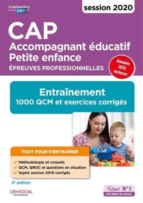 Emprunter CAP Accompagnant éducatif Petite enfance. Epreuves professionnelles, Edition 2020-2021 livre