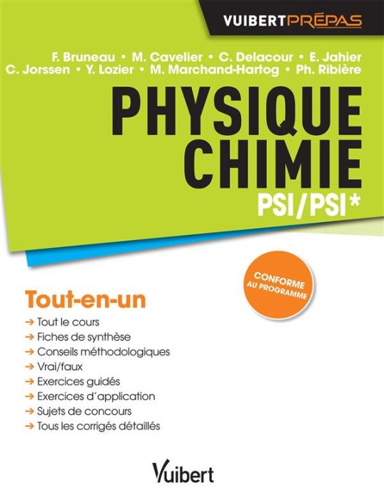 Emprunter Physique-Chimie PSI/PSI* livre
