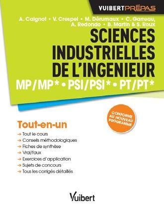 Emprunter Sciences industrielles de l'ingénieur. MP/MP*, PSI/PSI*, PT/PT* livre