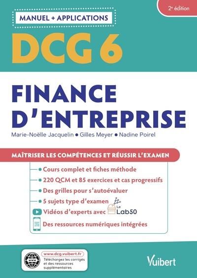 Emprunter Finance d'entreprise DCG 6. 2e édition livre