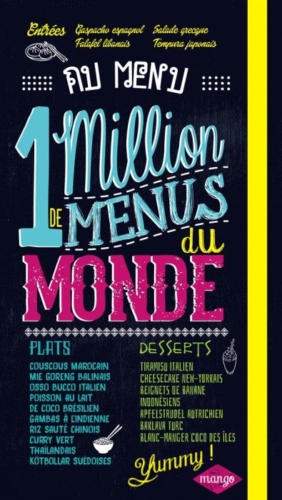 Emprunter 1 Million de menus du monde livre