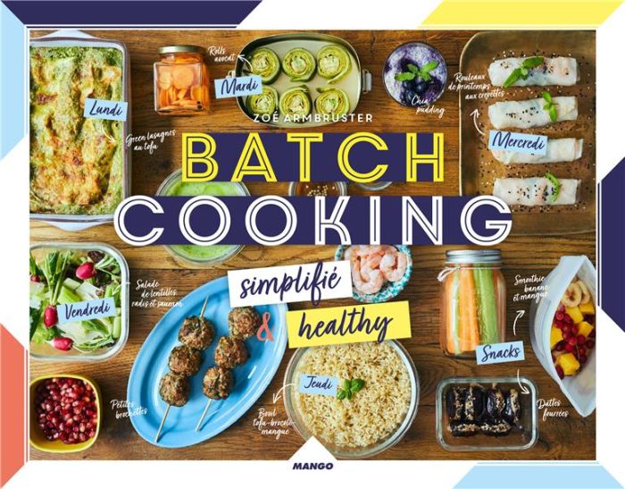 Emprunter Batch cooking simplifié. Simplifié & healthy livre