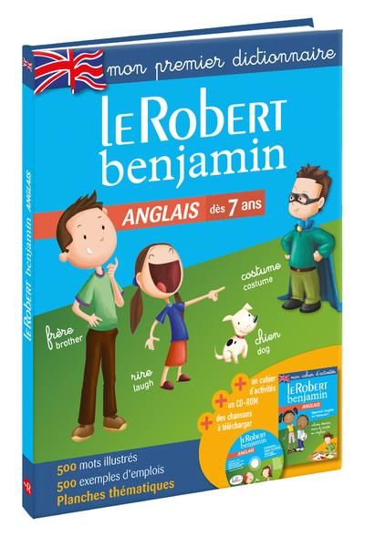 Emprunter Le Robert benjamin Anglais. Edition bilingue français-anglais. Avec 1 CD-ROM livre
