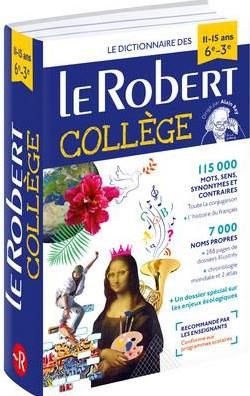Emprunter Le Robert collège. 6e-3e livre