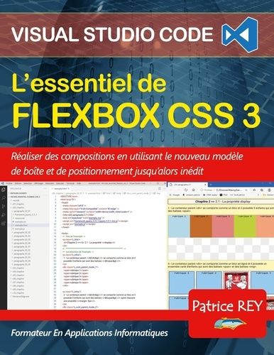Emprunter L'essentiel de Flexbox CSS 3. Visual Studio Code livre