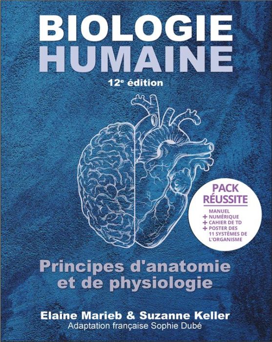 Emprunter Pack en 2 volumes : Biologie humaine %3B Anatomie & physiologie humaines. 12e édition livre