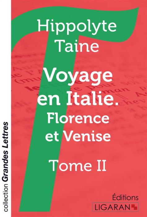Emprunter Voyage en italie. Florence et Venise. Tome II [EDITION EN GROS CARACTERES livre