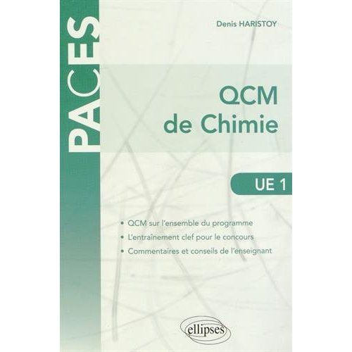 Emprunter QCM de Chimie UE1 livre