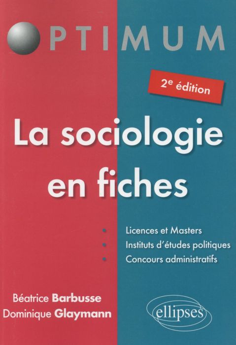 Emprunter La sociologie en fiches. 2e édition livre