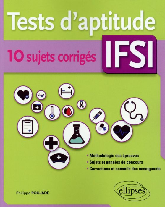 Emprunter Tests d'aptitude IFSI. 10 sujets corrigés livre