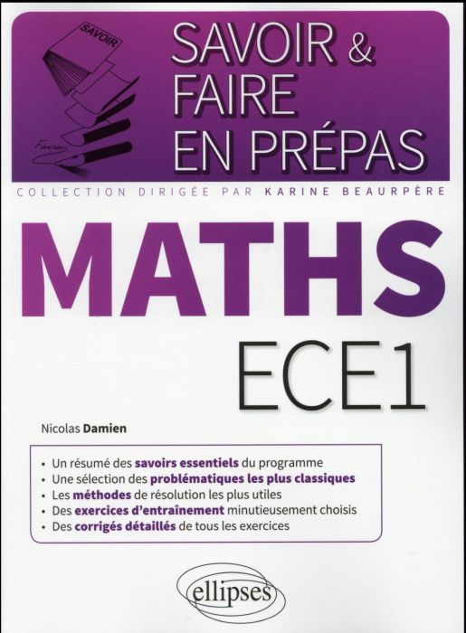 Emprunter Mathématiques ECE1 livre