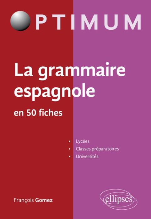 Emprunter La grammaire espagnole en 50 fiches livre