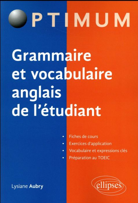 Emprunter Grammaire et vocabulaire anglais de l'étudiant livre