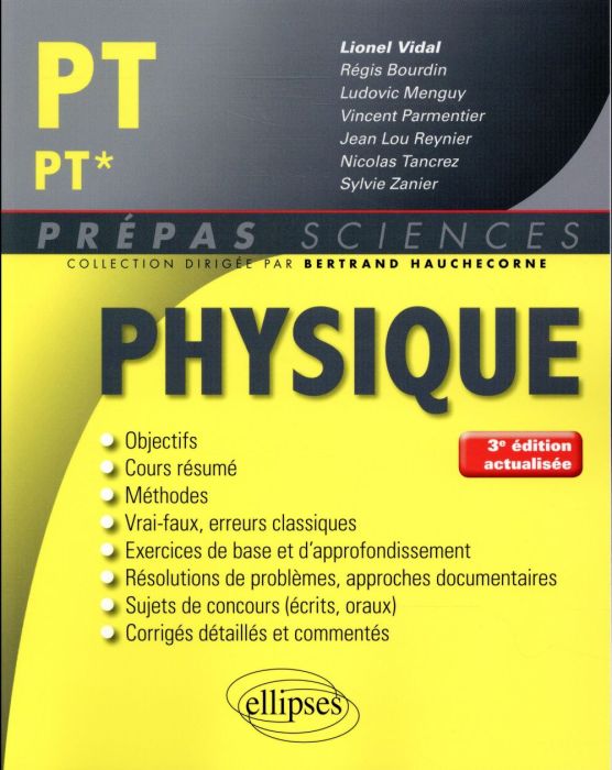 Emprunter Physique PT/PT*. 3e édition livre