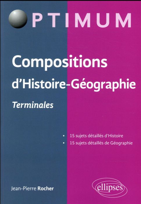 Emprunter Compositions d'histoire-géographie Terminales livre