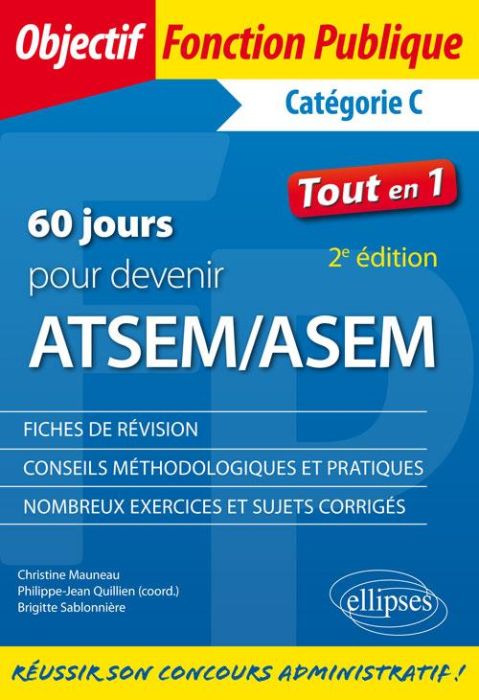 Emprunter 60 jours pour devenir ATSEM/ASEM. Catégorie C, 2e édition livre