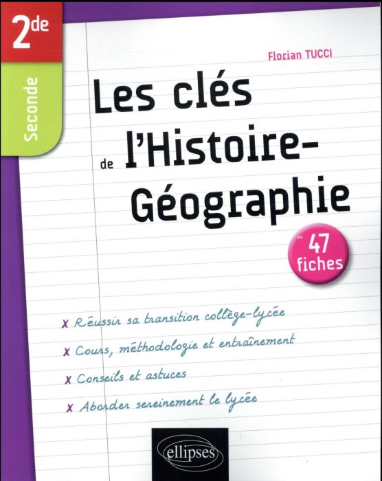 Emprunter Les clés de l'Histoire-Géographie en Seconde en 47 fiches livre