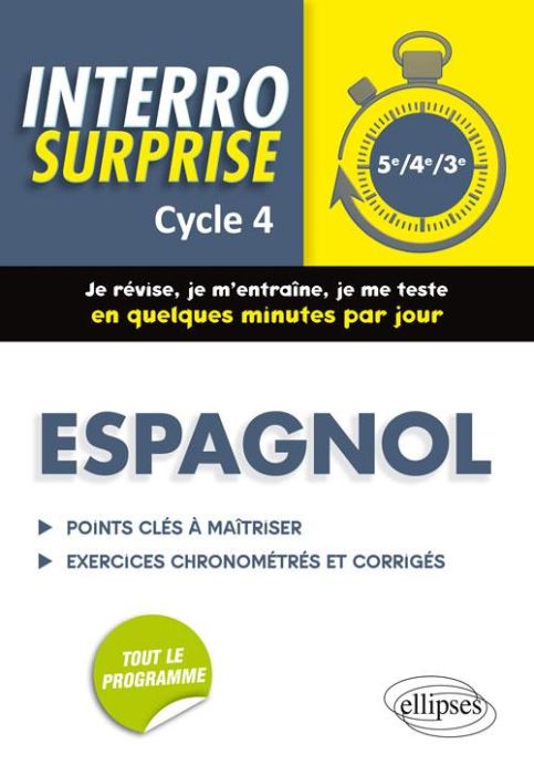 Emprunter Espagnol Cycle 4 (5e, 4e, 3e) livre