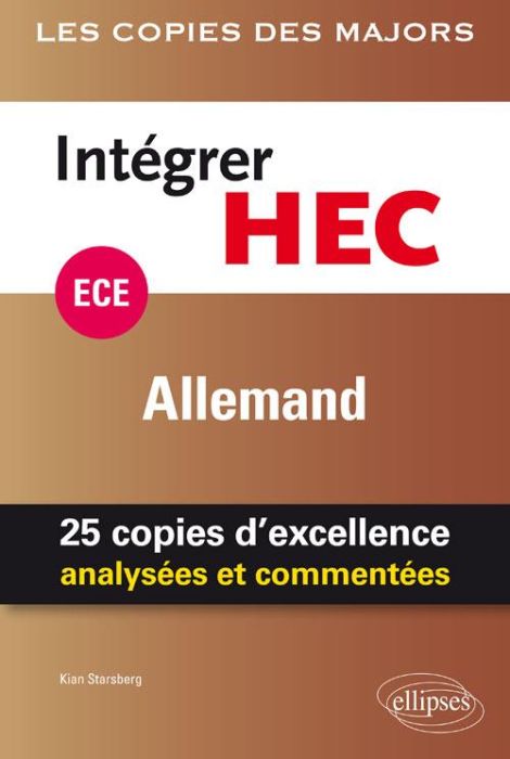 Emprunter Intégrer HEC. ECE/ECS Allemand livre