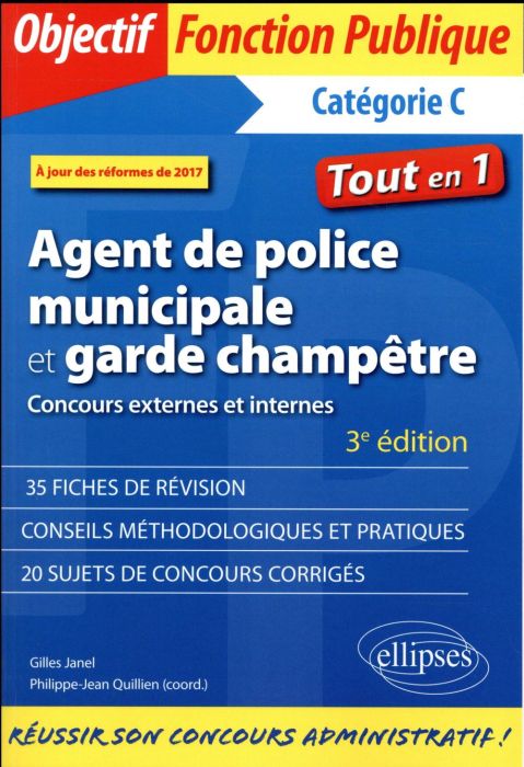 Emprunter Agent de police municipale et garde champêtre. 3e édition livre