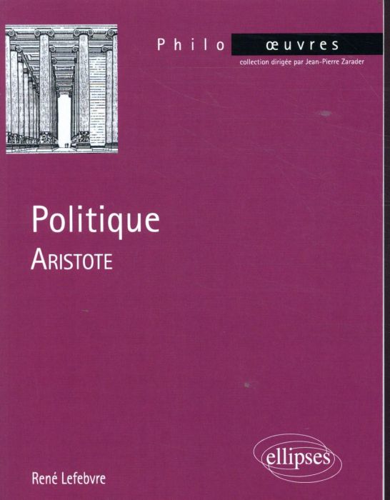 Emprunter Aristote, Politique livre