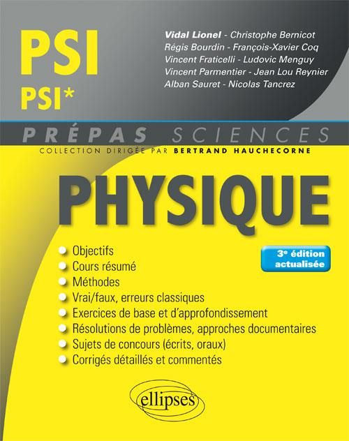 Emprunter Physique PSI/PSI*. 3e édition revue et augmentée livre