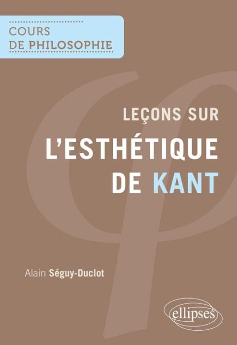 Emprunter Leçons sur l'esthétique de Kant livre