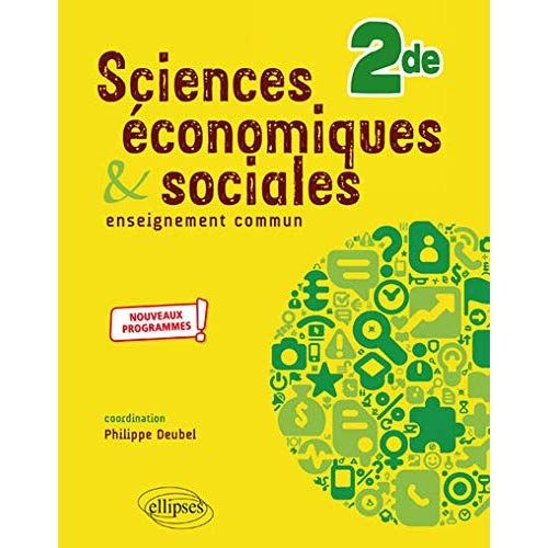 Emprunter Sciences économiques et sociales 2nd. Edition 2019 livre