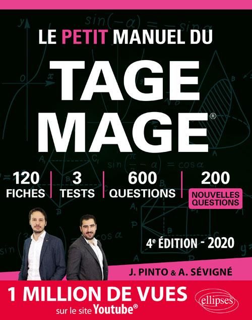 Emprunter Le Petit Manuel du TAGE MAGE. Edition 2020 livre