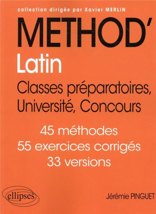 Emprunter Méthod'Latin. Classes préparatoires, Université, Concours livre