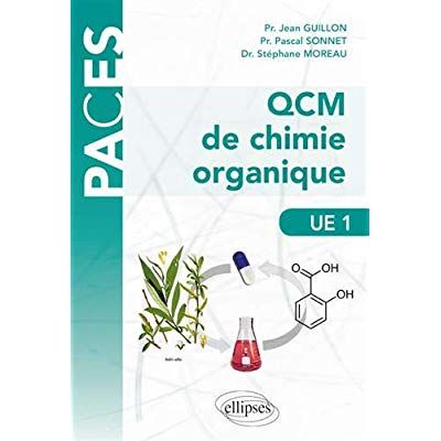 Emprunter QCM de chimie organique livre