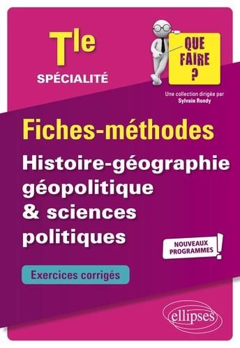 Emprunter Histoire-géographie, géopolitique & sciences politiques Tle spécialité. Nouveaux programmes, Edition livre